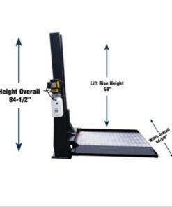Tuxedo SC-2K – 2,000 lb Single Column Lawnmower & ATV Storage Lift, 115V