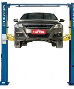 Alternative view of Katool 11,000 lb Clearfloor 2-Post Car Lift – Symmetric Arms, Chain-Drive, 220V