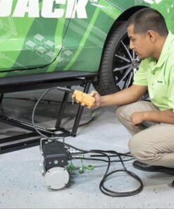 Alternative view of QuickJack 5000TLX Bundle – 5,000 lb Extended-Length Portable Car Lift with Wall Hangers & Pinch-Weld Blocks, 110V