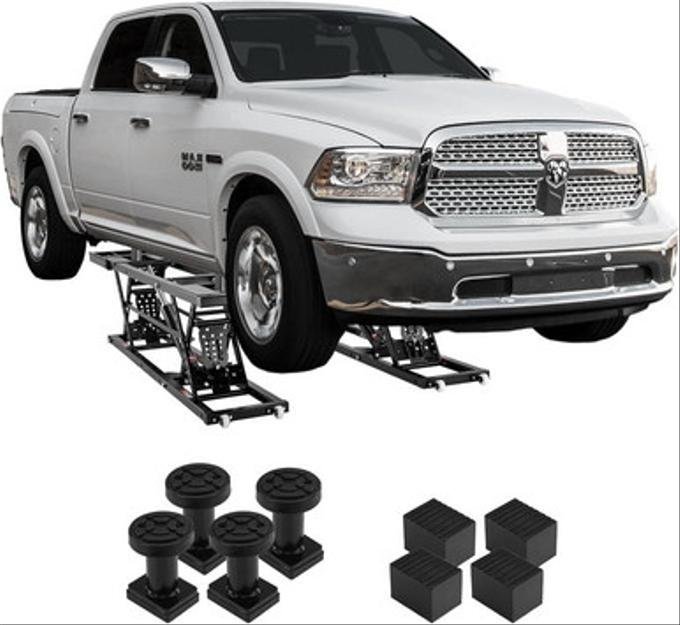 VEVOR 7,000 lb Portable Car Lift β Extended-Length Plate Jack Lift, 26.8" Max Height, 120V